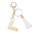 thumbnail image 1 of Wijhcboe 2025 Creative Keychain Color Letter Keychain Translucent Resin Pendant Personalized Keychains Personalized Keychain Letter Translucent Pendant Color Resin Creative Keychain Keychains P Key R, 1 of 9