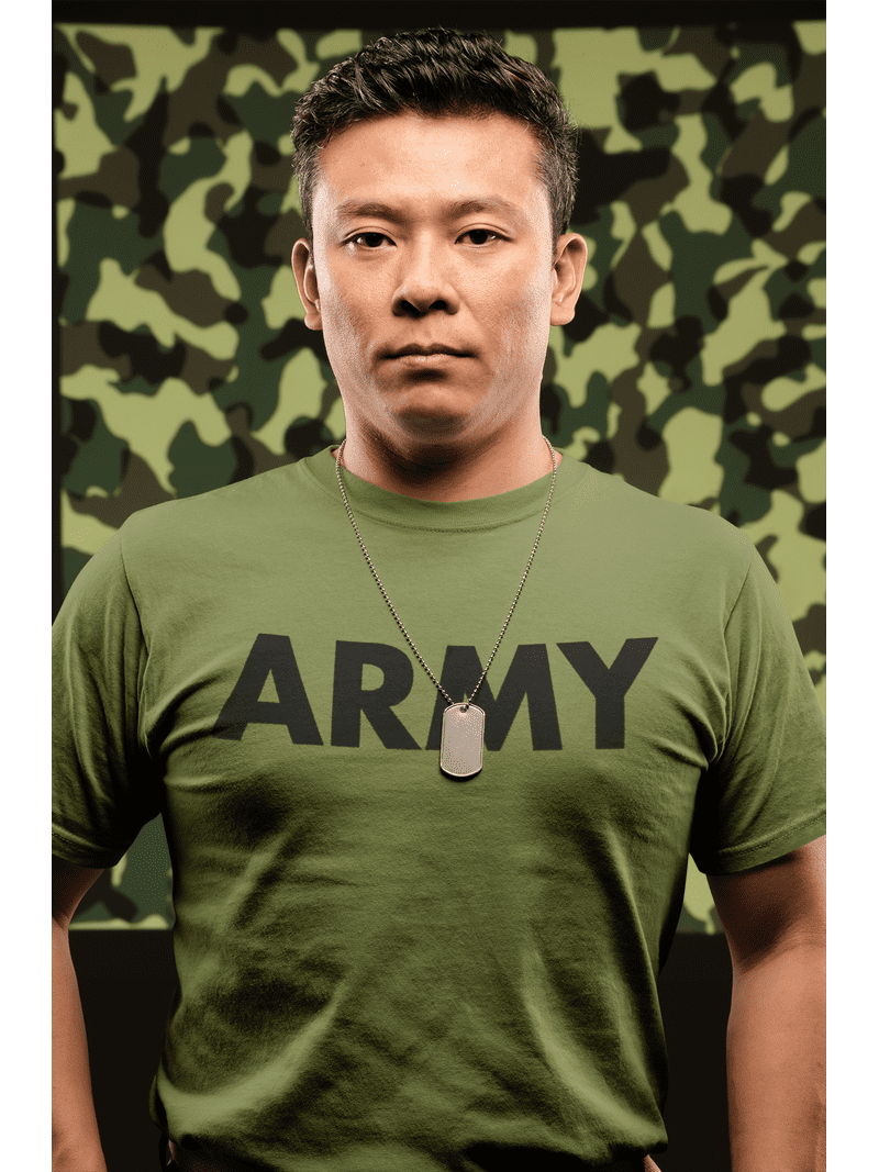 Walmart US Military Gear Men's Army Training PT T-shirt XL, Gym