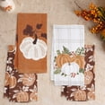 thumbnail image 3 of RITZ 100% Cotton Harvest Kitchen Towels, Set of 4, Vine Cluster Dish Towels Set, 3 of 6