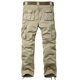 thumbnail image 3 of Los pantalones cargo combinan con ropa de trabajo casual al aire libre para hombre, color albaricoque 36, 3 of 5