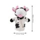 thumbnail image 3 of Marionetas de mano de peluche con forma de vaca de dibujos animados, juguetes para contar historias para niños y bebés., 3 of 5