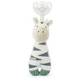 thumbnail image 2 of NUK Baby Pacifier Holder Buddy │ Soft Plush Pacifier Clip with Pacifier │ for Newborns & Infants │Includes 100% Medical-Grade Silicone Pacifier│BPA-Free│Easy to Hold│Machine Washable (Zebra1), 2 of 8