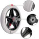 thumbnail image 4 of 2 uds 6 pulgadas silla de ruedas reemplazo rueda de goma ruedas delanteras andador andador antideslizante reemplazo Ca, 4 of 5