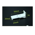 thumbnail image 6 of Wall Mounting for Curtain Rail, Flexible Curtain Tracks, Heavy Duty Metal Support, Modern Sleek Design, 5 Pieces, 6 of 6