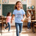 thumbnail image 5 of YUANxueke Short Sleeve T-Shirts for Boys Girls, Cute Printed Crewneck T-Shirts, Back To School Casual Tops, 5 of 6