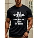 thumbnail image 1 of Camiseta informal oficial para hombre "Yerno", estampada en negro, cuello redondo, 100 % algodón, divertida, elegante, supersuave, transpirable, resistente a la humedad, ideal para correr y fines de s, 1 of 6