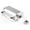 Silver, variant on Universal Coolant Overflow Tank 2l Aluminum Coolant Radiator Overflow Reservoir Expansion Tank