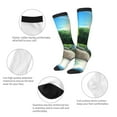 thumbnail image 4 of Saiise Bluey Funny Socks Men Women Boys Kids Adults Novelty Graphic Crew Tube Socks Crazy Design Casual Dress Socks for Sports,Running,Travel, 4 of 7