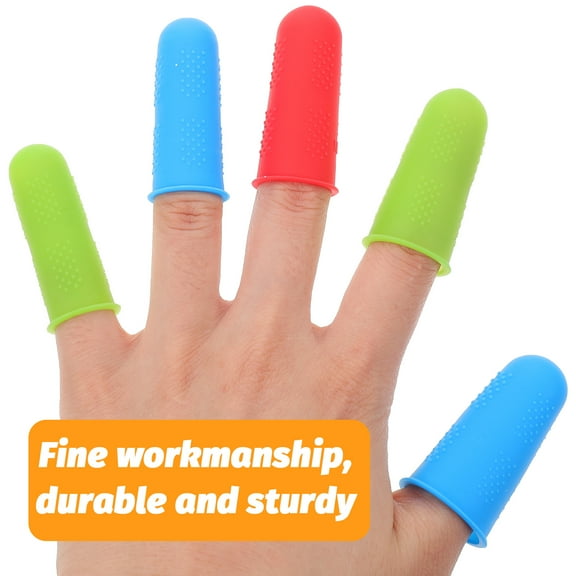 Baluue Reusable Finger Cover Silicone Assorted