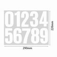 thumbnail image 3 of WEUVEB Easy Apply Black Adhesive Door Numbers Stick on Stickers for Home and Cars, 3 of 8
