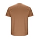 thumbnail image 4 of Playera Elvqul Hombre Economicas Algodón Elástica Marrón Manga Corta Liso Cuello Redondo, 4 of 6