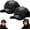 2pcs, B, variant on Men's Winter Hat with Sheepskin Flat Top Earmuffs Faux Leather Baseball Cap Flip-Down Ear Protection Soft Thick Fabric