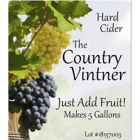 Country Vintner Hard Cider Making kit (Best Commercial Hard Cider)
