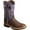 Brown/Purple, variant on Men's Twisted X MLCA006 Lite Cowboy Alloy Toe Work Boot Brown/Purple Leather 9.5 D