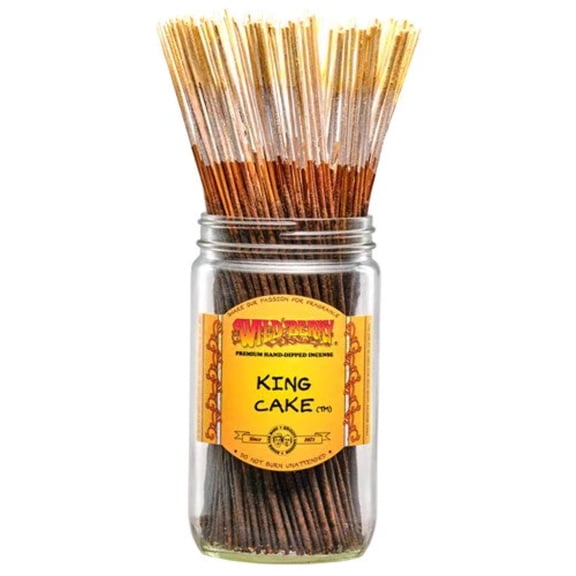 Unique Oils King Cake Incense Sticks (pack of 30)