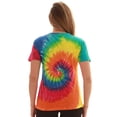 thumbnail image 3 of Just Love Loop Terry Tie Dye T-shirt for Women (Tie Dye Bright Swirl, 1X), 3 of 3