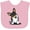 AD-Pink, variant on Inktastic Tri Color Corgi Boys or Girls Baby Bib