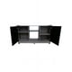 thumbnail image 3 of Mueble Credenza para TV con Ruedas Minimalista (Lombardia/Negro Mate) DECOMOBIL CREDENZA DECOMOBIL, 3 of 4