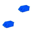 thumbnail image 1 of Transemion 10pcs Easy To Locate And Space-Efficient PE Storage Box - Stackable And Stable Odorless Heavy Load-bearing Durable Blue X3:350*210*150mm 2Set, 1 of 6