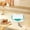 Gn2, variant on 1 Pack Reusable Sandwich and Snack Box, Food-Grade Fresh-Keeping Container, Portable Bento Lunch Box for Bread, Rice Balls, and Breakfast, Microwave Safe, One Size, Clearance(Red)