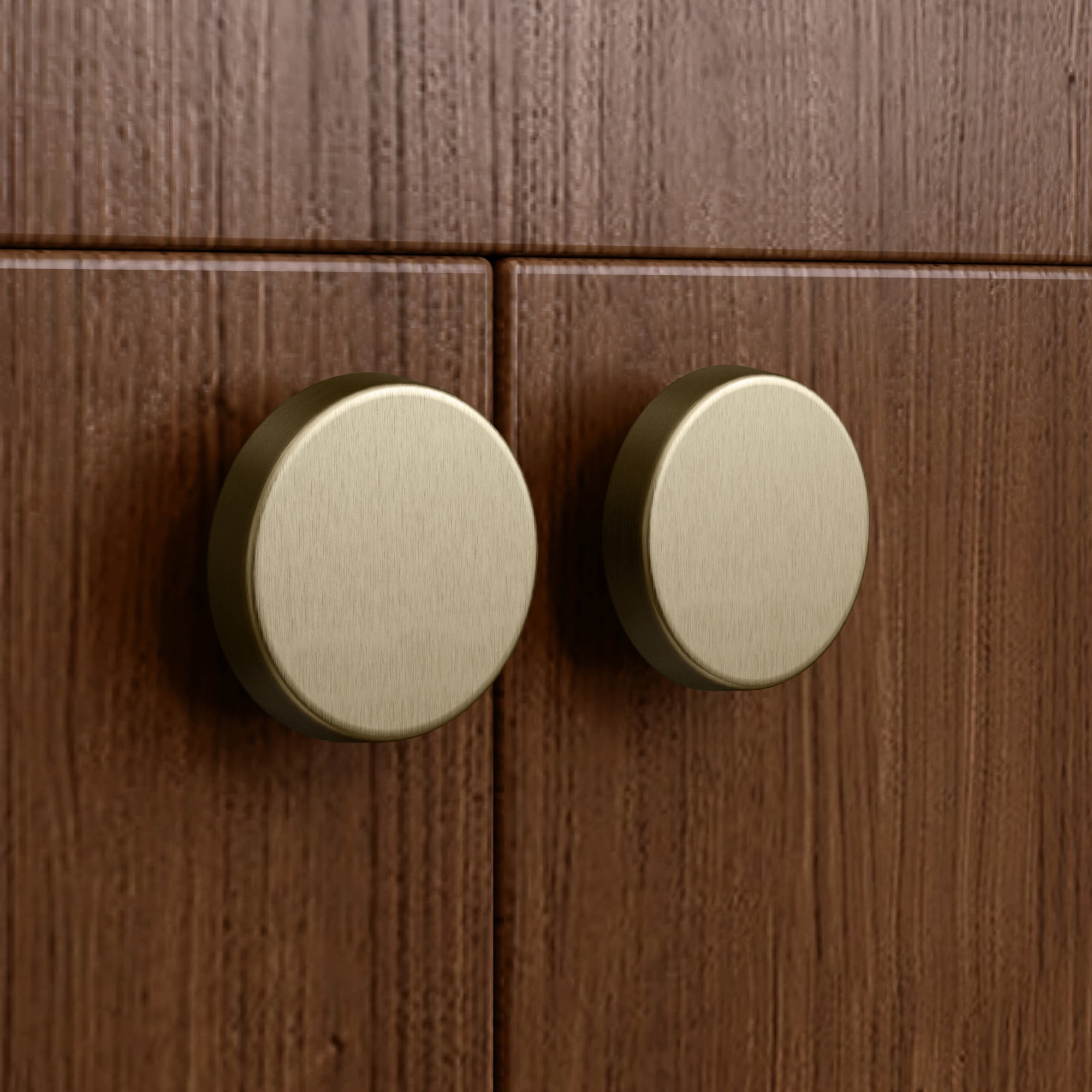 Knob Polished Nickel - 1.38 in.