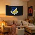 thumbnail image 4 of Fyon US Military Air Force Tutor ET Ultor Flag banner with Grommets Man cave Decor 3x5Feet, 4 of 4