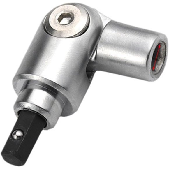 Pivoting Bit Holder Magnetic Pivots Drill Bit Holder Quick Releasing Flexible Screwdriver Bit Holder for Tight Spaces