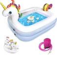 thumbnail image 1 of Alberca Unicornio para Niños - Inflable Divertido blanco Unitalla, 1 of 6