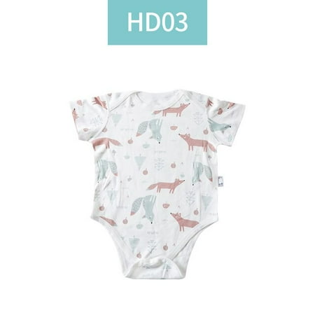 

QWZNDZGR Kangobaby Fashion Rainbow Print Sleeveless Jumpsuits Bamboo Cotton Baby Girls Boys Romper Spring Autumn Summer Baby Clothes