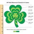 thumbnail image 4 of FreshCut Crafts Punch Out Paper Cutouts, Spring Holiday Shapes, Valentine Hearts, Shamrocks & Easter Bunny, 228 Pieces, 4 of 6