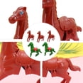 thumbnail image 3 of CHOK 5Pcs  Plastic Horse Small Animals Jumping Clockwork Toy for Kids, 3 of 7