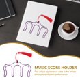 thumbnail image 3 of unbranded Sujeta Hojas De De Metal Morado Para Piano Con Portátil Y Duradero, 3 of 8