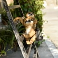 thumbnail image 4 of Solar Garden Statue Garden Sloth Statue Outdoor Decoration Sloth Shape Sculpture With Automatic Lighting For Patio Path Family Home Backyard Porch Valentine Inflatable Solar Lights Outdoor 1, 4 of 4