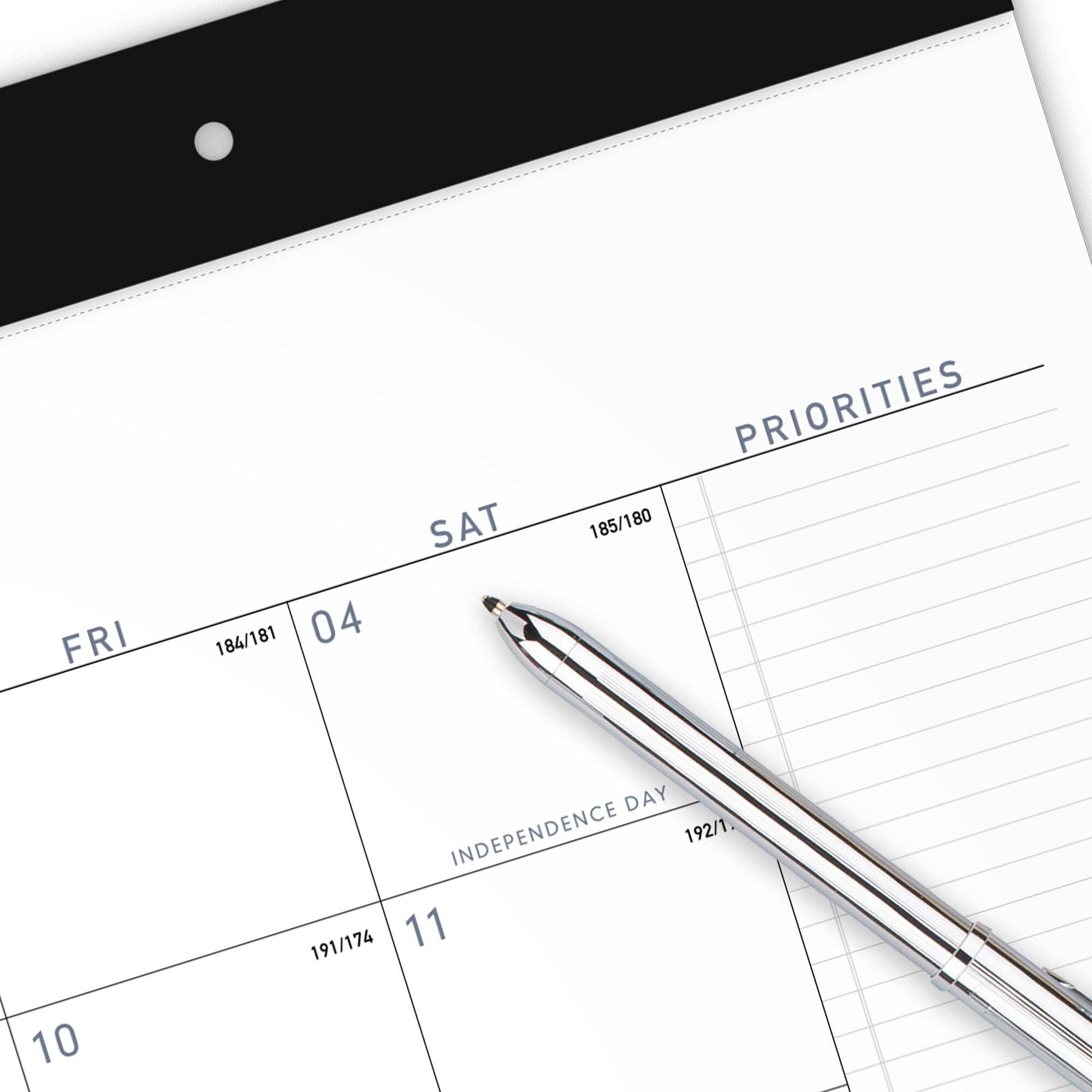 AT-A-GLANCE Contemporary Academic 2026-2027 Monthly Desk Pad Calendar Standard