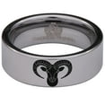 thumbnail image 2 of Goat Tungsten Carbide Ring, 2 of 9
