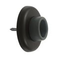 thumbnail image 1 of 2.5 in. Diameter Wall Mount Concave Flush Bumper, Oil Rubbed Bronze - Steel, 1 of 1