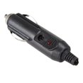 thumbnail image 4 of 12V Universel Mâle Voiture Allume-Cigare Rouge LED Fiche Connecteur 15A, 4 of 4