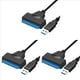 thumbnail image 1 of 3X Cable USB Sata Adaptador Sata 3 una USB 3.0 Cable Adaptador USB Sata Soporte de Disco Duro Ssd Hdd de 2,5 Pulgadas, 1 of 5