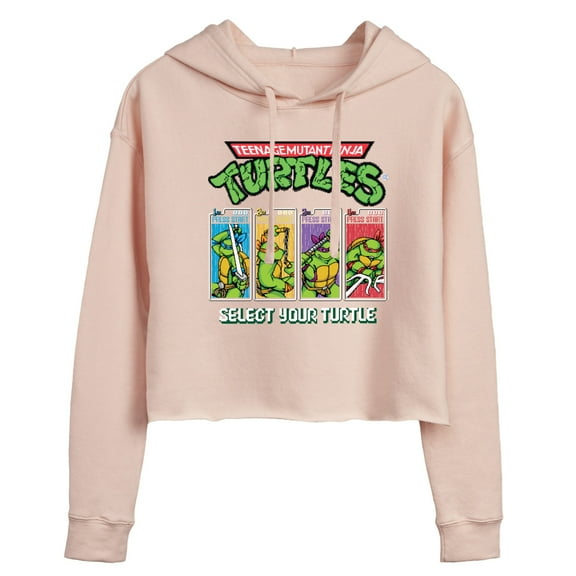 Teenage Mutant Ninja Turtles - Select - Juniors Cropped Pullover Hoodie