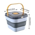 thumbnail image 3 of BKER Folding Storage Containers For Dog Food Storage Containers For Animal Food | Folding Airtight Storage Containers For Cat And Dog Food Storage Containers, 3 of 5