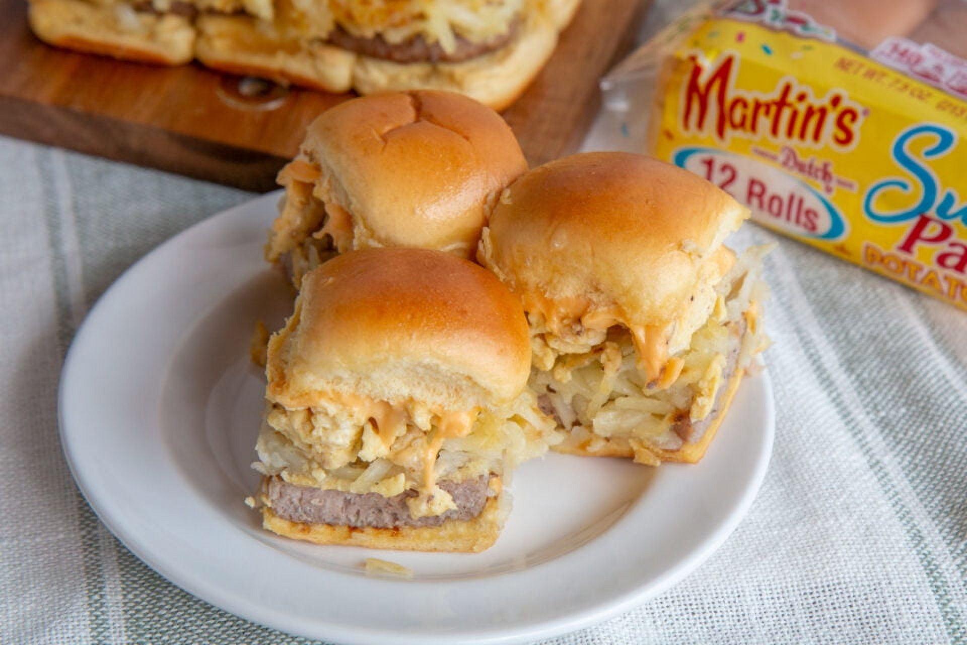 Martins Sweet Party Potato Rolls, Fresh Mini Dinner Rolls, 2" Buns