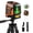 Black-Orange with Tripod, variant on Green Laser Level 2 Line TK011, Ultra Bright Cross Line, 2s Self Leveling, ±3mm Accuracy, 2200mAh Rechargeable, Shockproof Durable Build for Jobsite (Clamp Kit – Adjustable Clamp + Soft Bag)