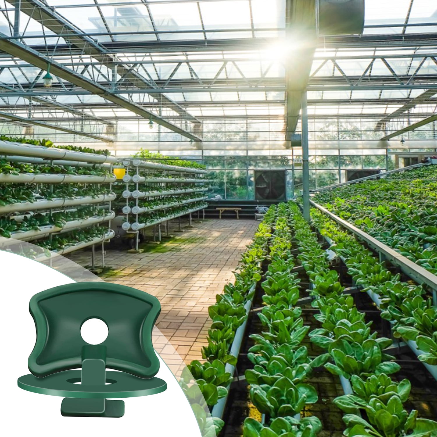 Greenhouse Corner Bracket Clips For Bubble Wrap Sunshade Netting