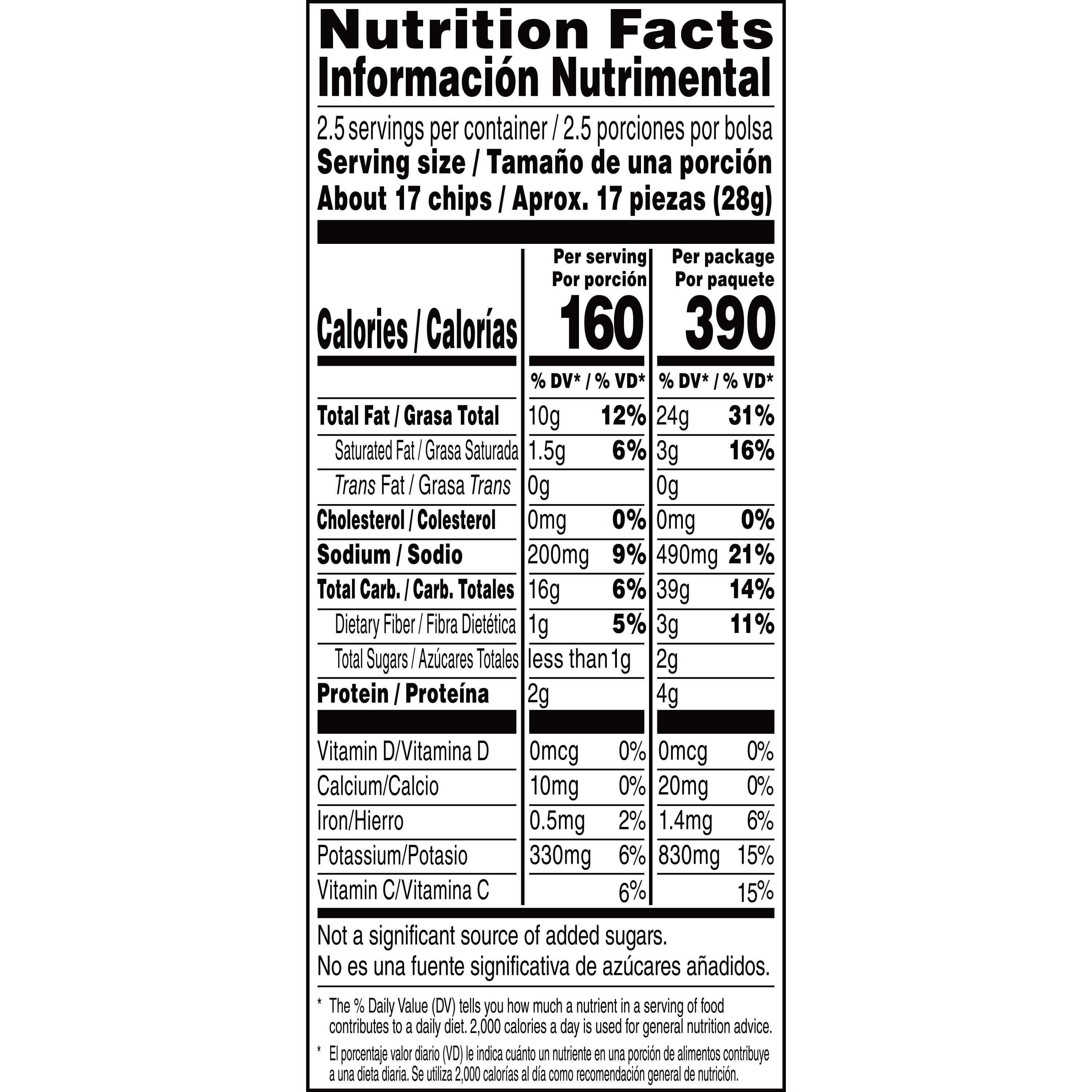 Lay's Potato Chips Limon Flavored, 2.5 oz Bag