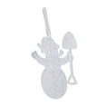 thumbnail image 4 of Adorno colgante para árbol de Navidad Soledad Muñeco de nieve helado acrílico, 4 of 10