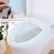 thumbnail image 4 of Almohadillas de cubierta de asiento de inodoro, almohadillas de cubierta de asiento de inodoro autoadhesivas, lavables para cubierta de asiento de inodoro 3 juegos JFHHH pequeña, 4 of 5