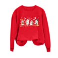 thumbnail image 5 of Juebong Halloween Funny Graphic Tops for Womens Teens Sweatshirts Crewneck Pullover Female Fall Outfits 2026,Witch Pumpkin Ghost Bat,loose,Maternity, workout,airport fashion clothes, 5 of 6
