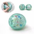 thumbnail image 2 of Squishy Transparent Sequins Stress Relief Ball, Multicolor Glitter Jelly Squeeze Toy, Fun Sensory Decompression Toy for Boys Girls and Adult Collectors, 2 of 9