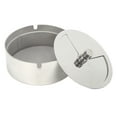 thumbnail image 3 of Ashtray, Round Cigar Ashtray   Holder  Tray Rainproof Windproof  For Indoor For Office For Hotel For Home For Outdoor, 3 of 8