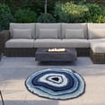 thumbnail image 1 of Feltree Grand Arbre Tapis Rond pour Toute l'Année, Tapis de Chambre à Coucher Extérieur Balcon, Tapis de Sol Lavable Antidérapant (80cm Rond), 1 of 8